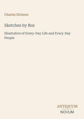 Sketches by Boz