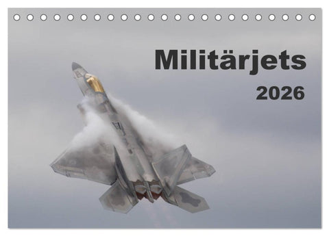 Militärjets (Tischkalender 2026 DIN A5 quer), CALVENDO Monatskalender