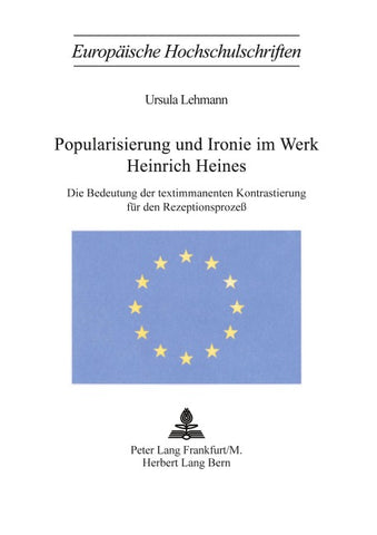 Popularisierung und Ironie im Werk Heinrich Heines