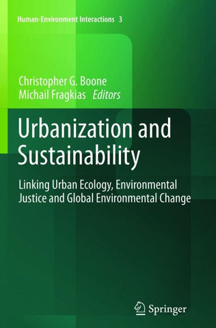 Urbanization and Sustainability