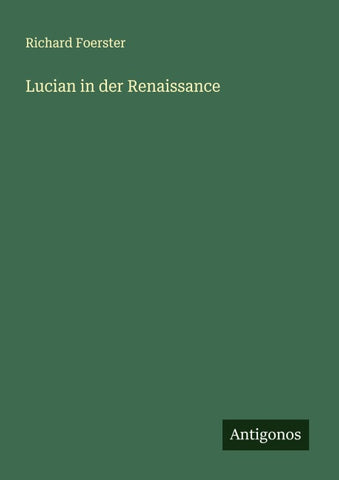 Lucian in der Renaissance