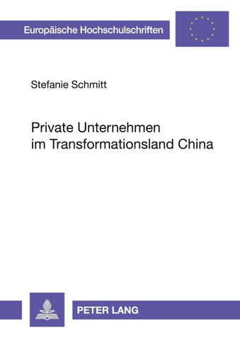 Private Unternehmen im Transformationsland China
