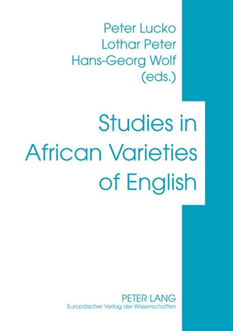 Studies in African Varieties of English