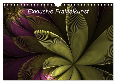 Exklusive Fraktalkunst / AT-Version (Wandkalender 2027 DIN A4 quer), CALVENDO Monatskalender
