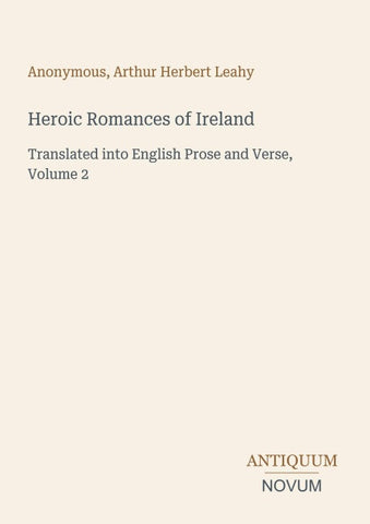 Heroic Romances of Ireland