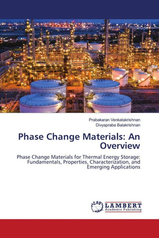 Phase Change Materials: An Overview