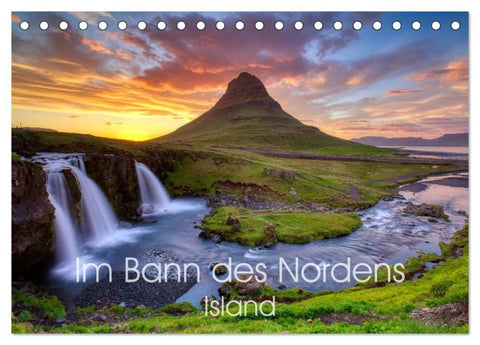 Im Bann des Nordens - Island (Tischkalender 2027 DIN A5 quer), CALVENDO Monatskalender