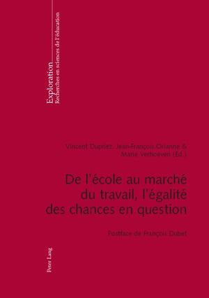 De l’école au marché du travail, l’égalité des chances en question