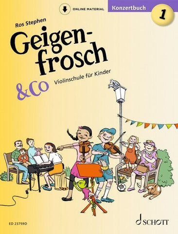 Geigenfrosch & Co: Konzertbuch 1