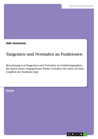 Tangenten und Normalen an Funktionen