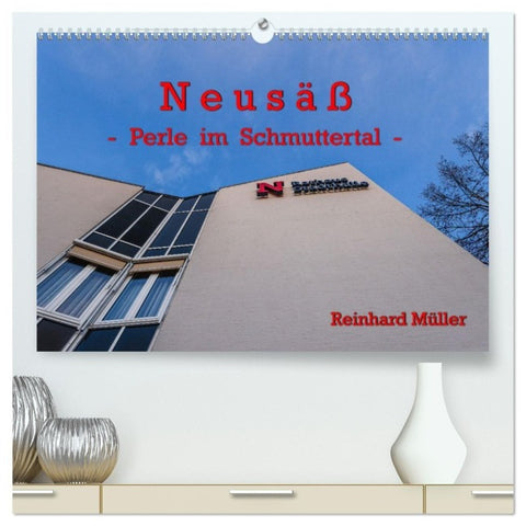 Neusäß - Perle im Schmuttertal (hochwertiger Premium Wandkalender 2027 DIN A2 quer), Kunstdruck in Hochglanz