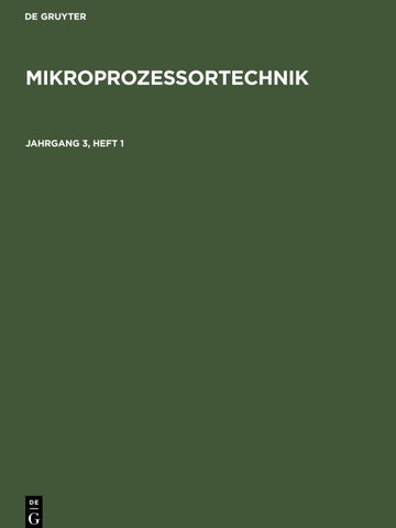 MP. Jahrgang 3, Heft 1