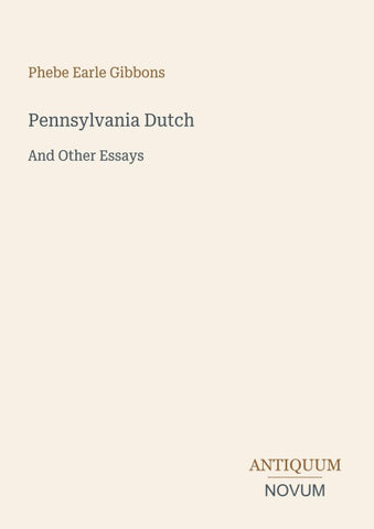 Pennsylvania Dutch
