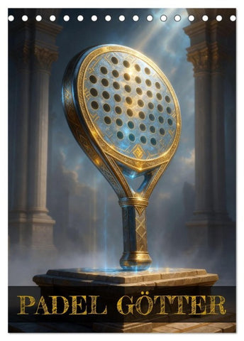 Padel Götter (Tischkalender 2027 DIN A5 hoch), CALVENDO Monatskalender