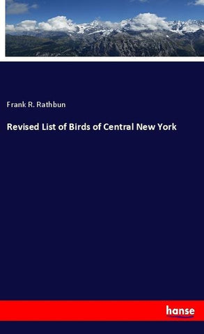 Revised List of Birds of Central New York