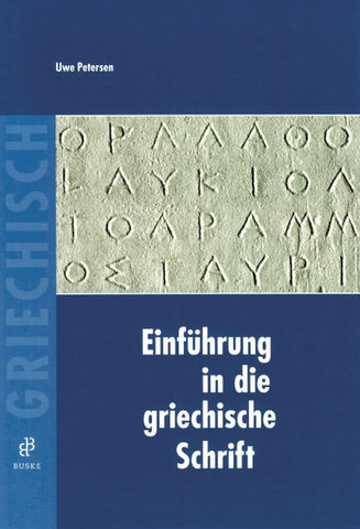 Einführung in die griechische Schrift