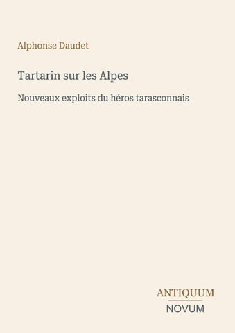 Tartarin sur les Alpes