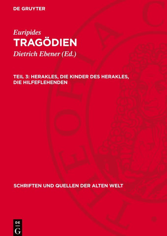 Herakles, Die Kinder des Herakles, Die Hilfeflehenden