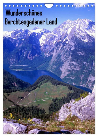 Wunderschönes Berchtesgadener Land (Wandkalender 2026 DIN A4 hoch), CALVENDO Monatskalender