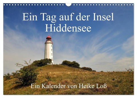 Ein Tag auf der Insel Hiddensee (Wandkalender 2027 DIN A3 quer), CALVENDO Monatskalender