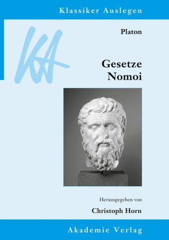 Platon: Gesetze/Nomoi