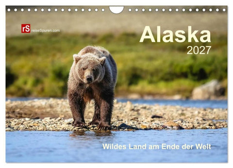 Alaska 2027 Wildes Land am Ende der Welt (Wandkalender 2027 DIN A4 quer), CALVENDO Monatskalender