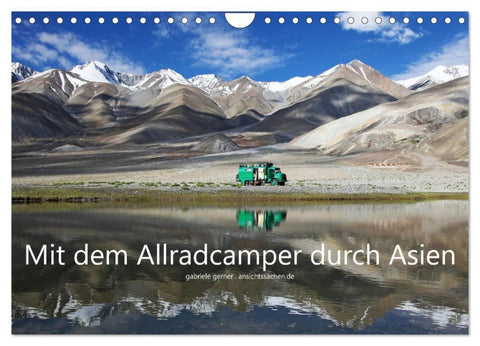 Mit dem Allradcamper durch Asien (Wandkalender 2027 DIN A4 quer), CALVENDO Monatskalender