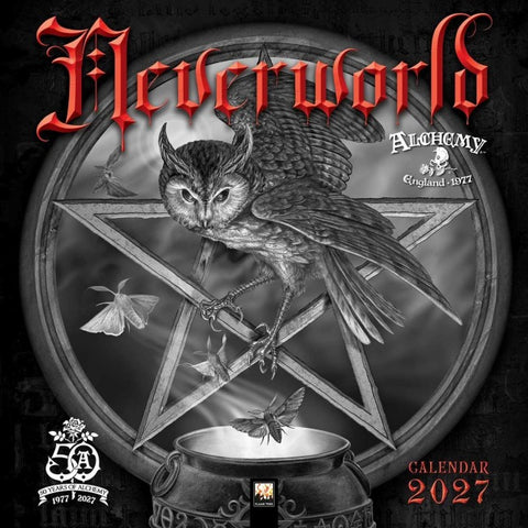 Alchemy Neverworld 2027 – Original Flame Tree Publishing-Kalender [Kalender]