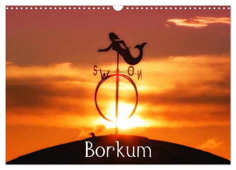 Borkum (Wandkalender 2027 DIN A3 quer), CALVENDO Monatskalender