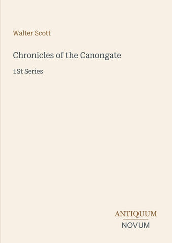 Chronicles of the Canongate