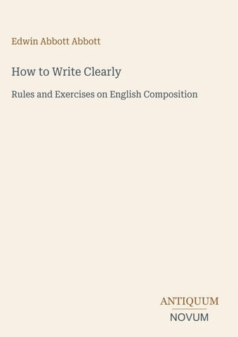How to Write Clearly