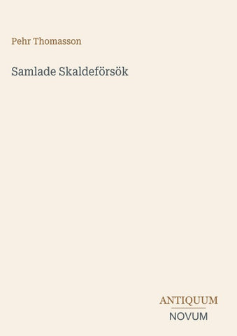 Samlade Skaldeförsök