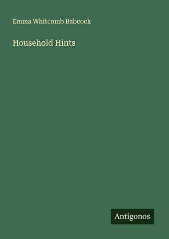 Household Hints
