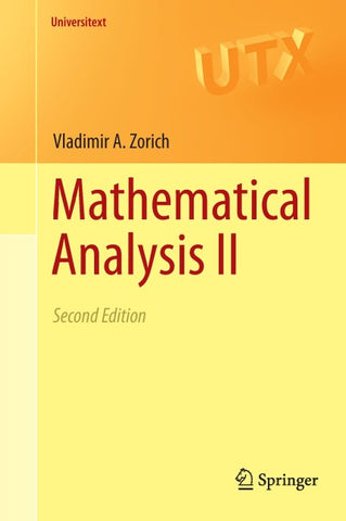 Mathematical Analysis II