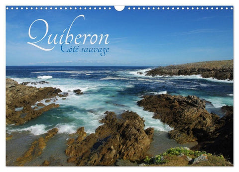 Quiberon Côté sauvage (Calendrier mural 2027 DIN A3 vertical), CALVENDO calendrier mensuel