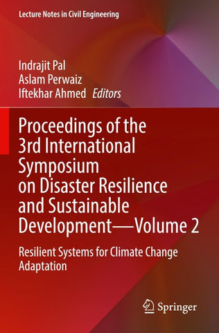 Proceedings of the 3rd International Symposium on Disaster Resilience and Sustainable Development—Volume 2