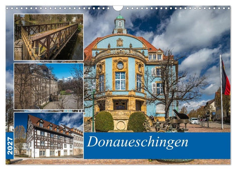 Donaueschingen (Wandkalender 2027 DIN A3 quer), CALVENDO Monatskalender