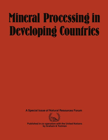 Mineral Processing in Developing Countries