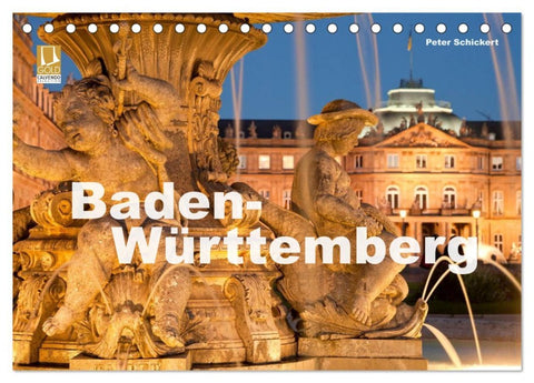 Baden-Württemberg (Tischkalender 2026 DIN A5 quer), CALVENDO Monatskalender