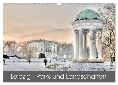 Leipzig - Parks und Landschaften (Wandkalender 2027 DIN A3 quer), CALVENDO Monatskalender