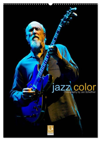 jazz color (Wandkalender 2027 DIN A2 hoch), CALVENDO Monatskalender
