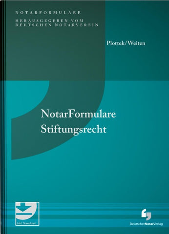 Notarformulare Stiftungsrecht