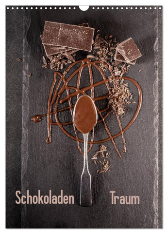 Schokoladen Traum (Wandkalender 2027 DIN A3 hoch), CALVENDO Monatskalender