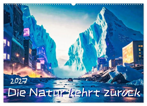 Die Natur kehrt zurück (Wandkalender 2027 DIN A2 quer), CALVENDO Monatskalender
