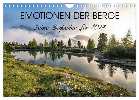 Emotionen der Berge (Wandkalender 2027 DIN A4 quer), CALVENDO Monatskalender