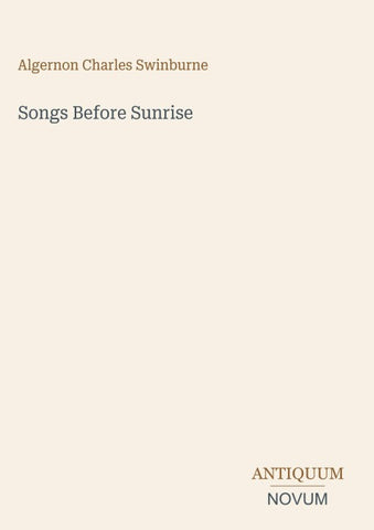 Songs Before Sunrise