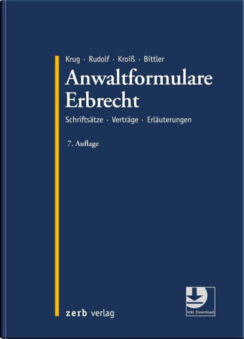 Anwaltformulare Erbrecht