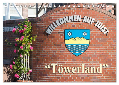 "Töwerland" Juist (Tischkalender 2027 DIN A5 quer), CALVENDO Monatskalender