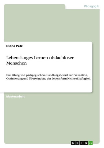 Lebenslanges Lernen obdachloser Menschen