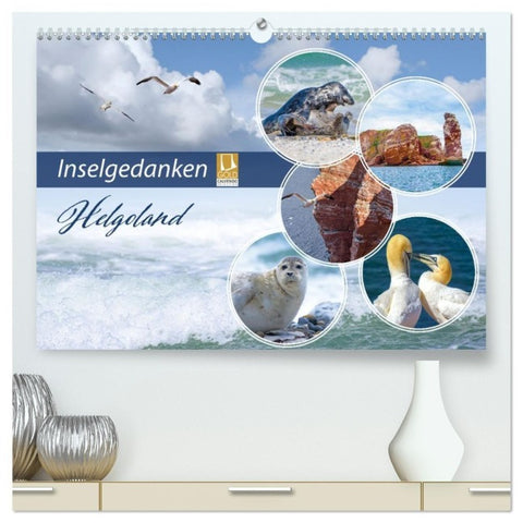 Insel Gedanken (hochwertiger Premium Wandkalender 2027 DIN A2 quer), Kunstdruck in Hochglanz